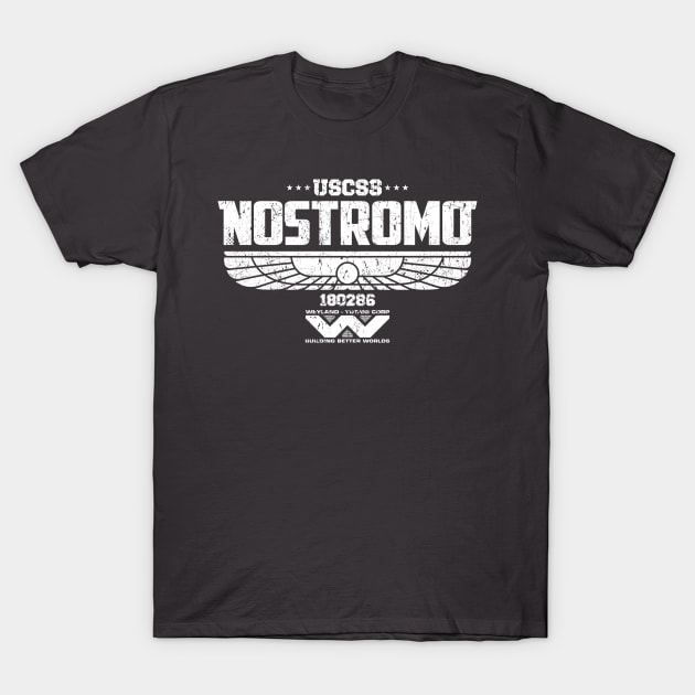 NOSTROMO - Weyland Yutani Corp T-Shirt by trev4000